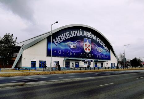 Ice hockey stadium