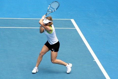 Indoor tennis court
