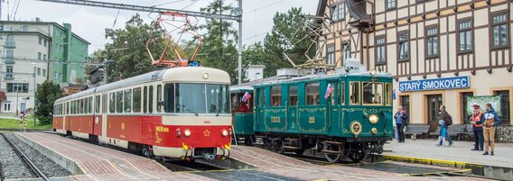 Letné jazdy historických električiek