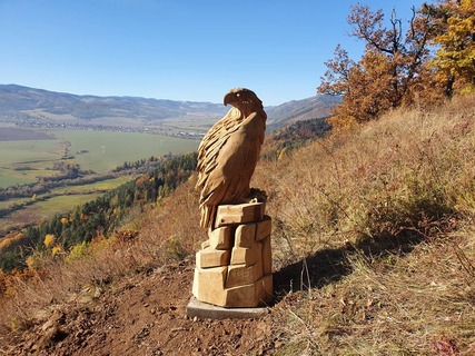 Woodcarvings in Kvetnica