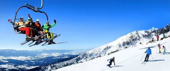 Sedačková lanovka Štrbské Pleso - Solisko