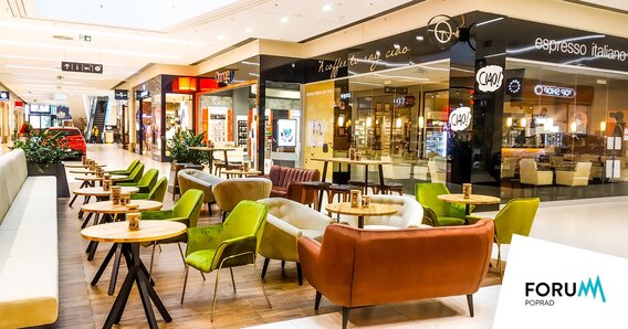 Café Bristot Forum Poprad