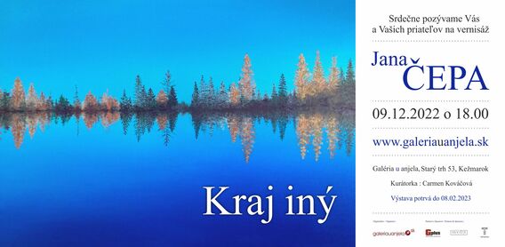 Exhibition Jana Čepa Kraj iný