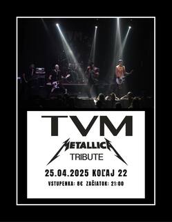 Koncert: TVM METALLICA TRIBUTE!