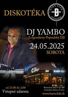 DJ YAMBO - v BARN CLUBE