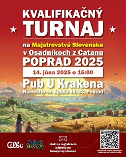 🎲 Turnaj Osadníci z Catanu 🌄