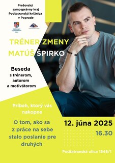 Beseda: Tréner zmeny - Matúš Špirko