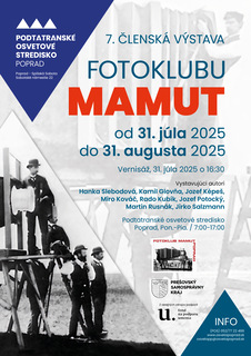7. členská výstava - Fotoklub MAMUT