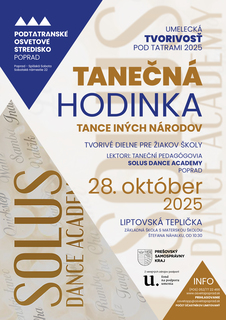 Tvorivé dielne: Tanečná hodinka 2025/6