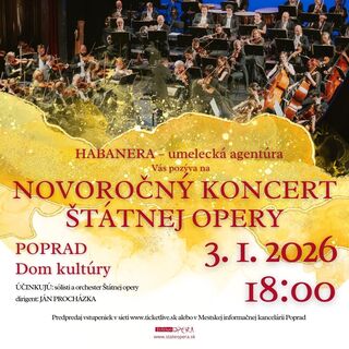🎵NOVOROČNÝ KONCERT ŠTÁTNEJ OPERY