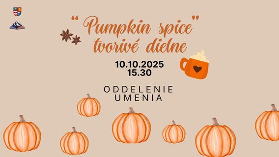 "Pumpkin spice" tvorivé dielne