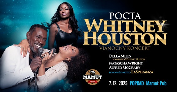 Vianočný koncert: Pocta Whitney Houston