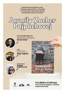 Prezentácia knihy Jarmily Zacher Pajpachovej