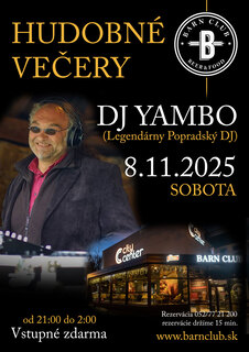 Hudobné večery: DJ YAMBO