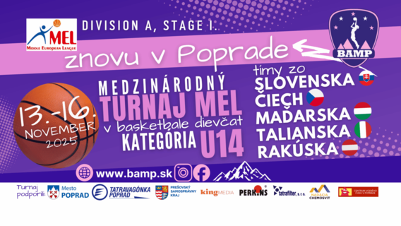 MEDZINÁRODNÝ TURNAJ MEL U14 v Poprade