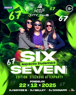 67 EDITION - Stužková afterparty