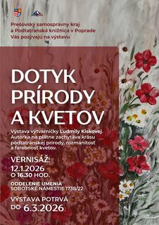 Vernisáž: Dotyk prírody a kvetov