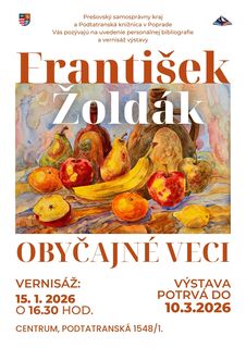 Vernisáž: František Žoldák - Obyčajné veci