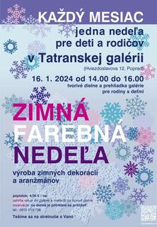 ZIMNÁ FAREBNÁ NEDEĽA