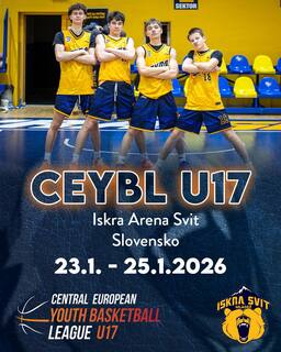 💥CENTRAL EUROPEAN YOUTH BASKETBALL LEAGUE U17🏀