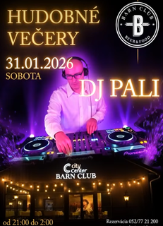 Hudobné večery: DJ PALI