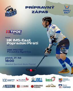 Prípravný zápas: Popradskí Piráti vs. HBK PROTEF Považská Bystrica
