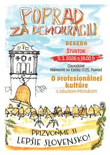 Beseda: Poprad za DEMOKRACIU