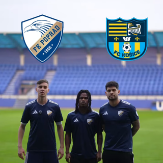 Futbalový zápas FK Poprad - FC Košice