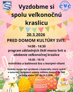 Vyzdobme si spolu veľkonočnú kraslicu