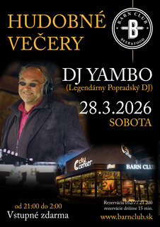 Hudobné večery: DJ YAMBO