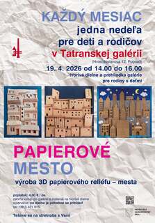 Tvorivé dielne: Papierové mesto