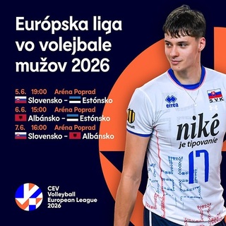 Európska liga mužov vo volejbale 2026