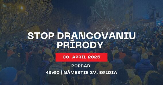 STOP DRANCOVANIU PRÍRODY