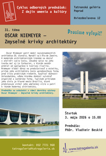 Prednáška: Oscar Niemeyer - Zmyselné krivky architektúry