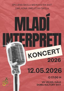 Koncert: Mladí interpreti