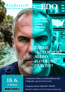 Prednáška: Žijeme skutočnosť, alebo povolenú pravdu.