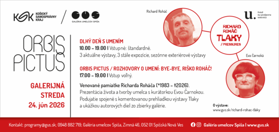 GUS / Orbis Pictus: Rozhovory o umení. Bye-Bye, Riško Roháč!