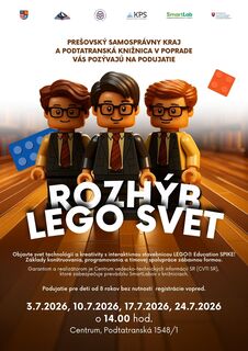 Podtatranská knižnica: Rozhýb LEGO svet