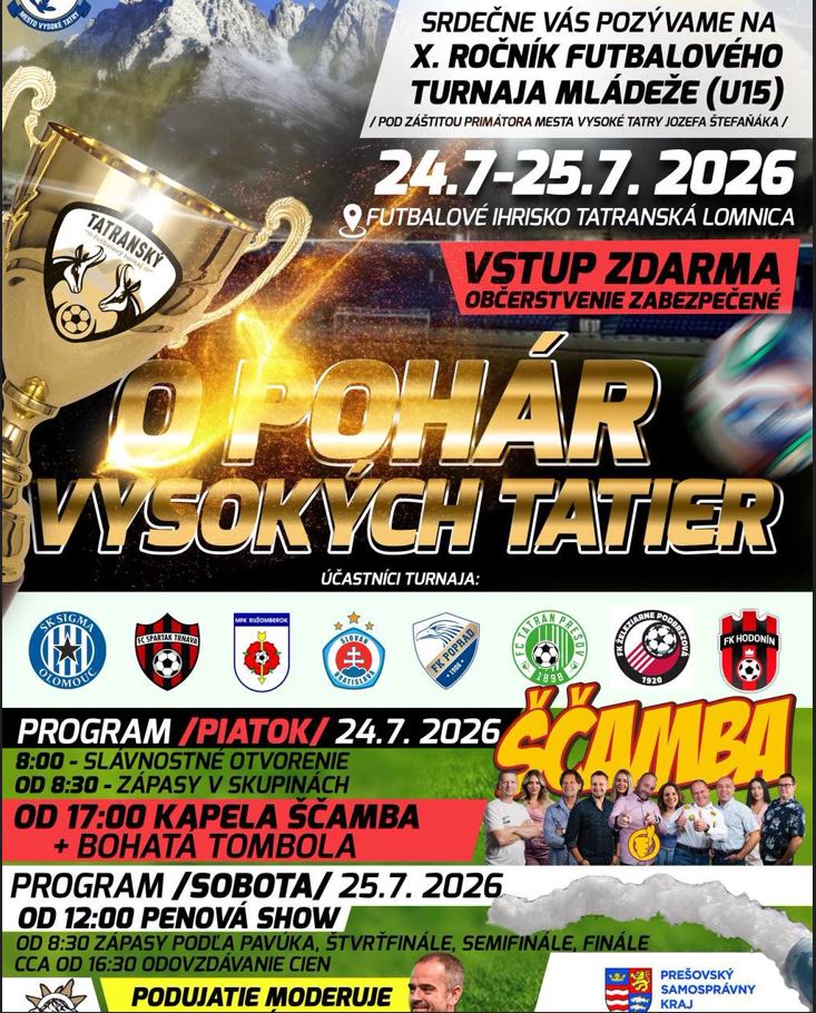 U15 O pohár Vysokých Tatier