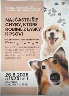 Prednáška –Chyby, z lásky k psovi