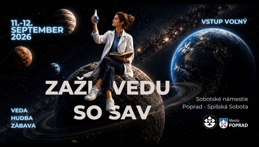 Populárno-vedecké podujatie – Zaži vedu so SAV