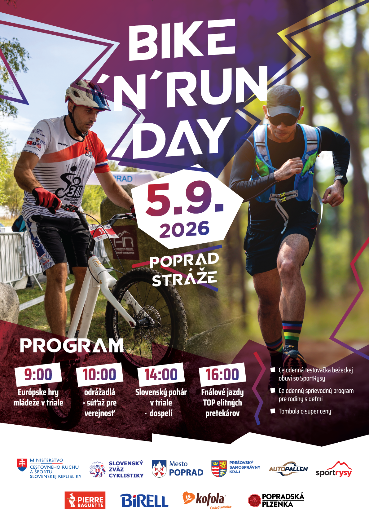 Športové podujatie – Bike 'N' Run Day