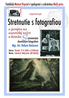 Beseda – Stretnutie s fotografiou
