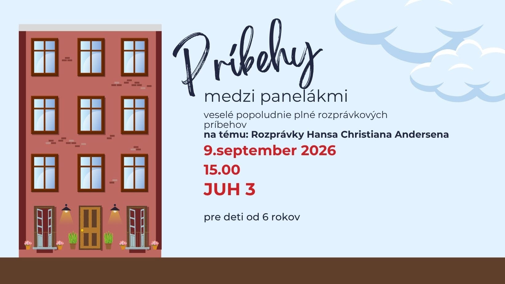 Detské podujatie – Príbehy medzi panelákmi