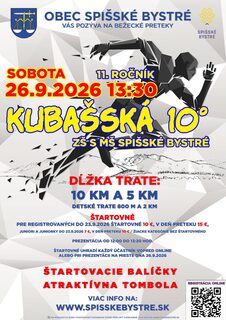 Running Event – Kubašská 10°
