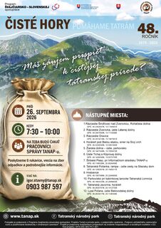 Dobrovoľnícka akcia – Čisté hory