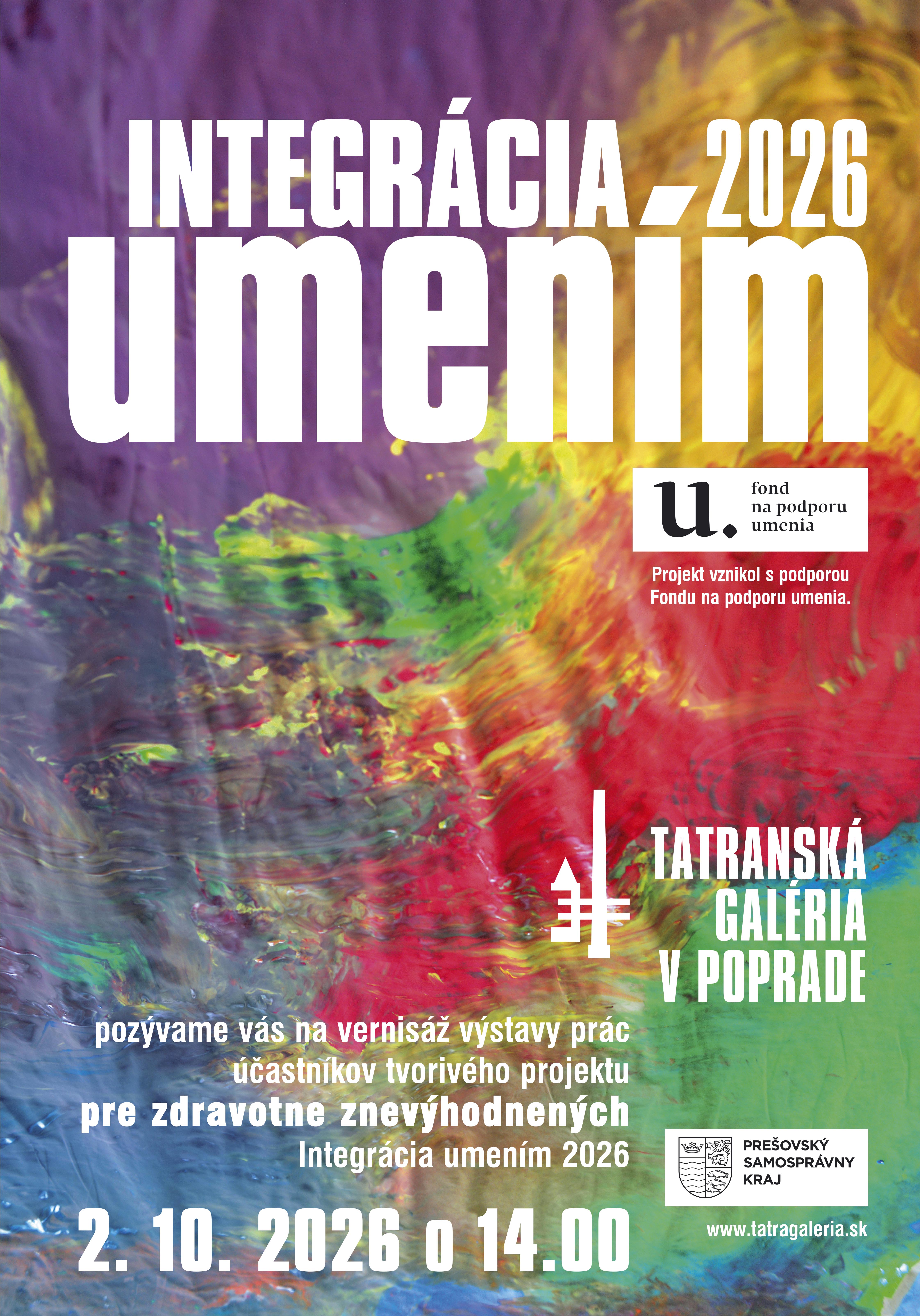 Vernisáž výstavy – Integrácia umením 2026