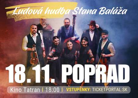 Folklore Concert – Ľudová hudba Stana Baláža