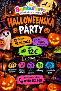 Halloween at Bambuľkovo