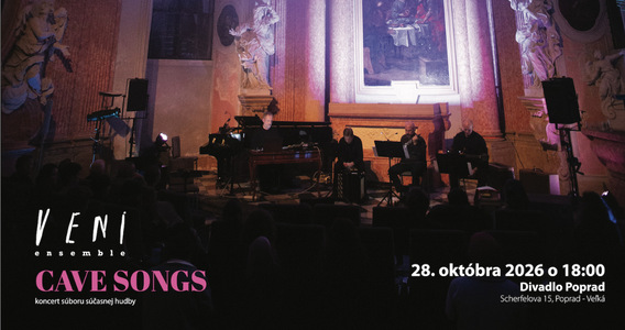 Concert - VENI ensemble: CAVE SONGS